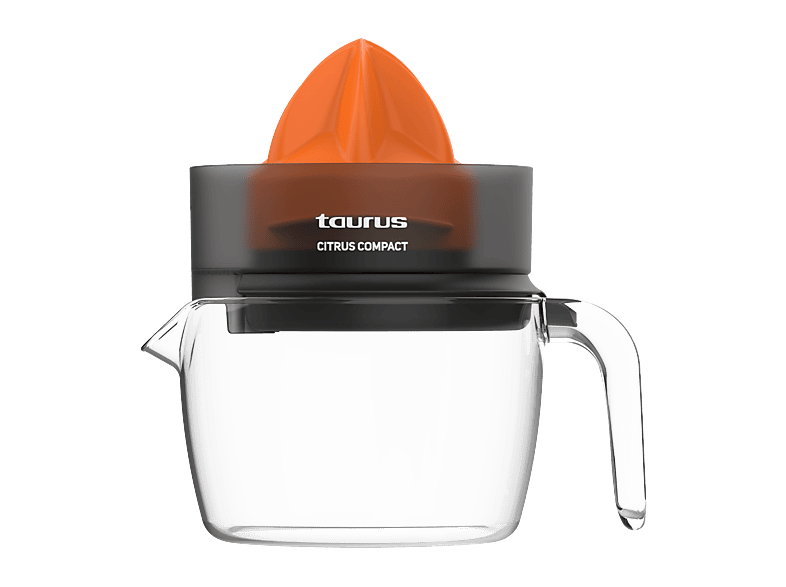Taurus Citrus Compact Doble sentido de rotación Cono exprimidor extragrande BPA free 800 ml 30 Watt 1 Negro