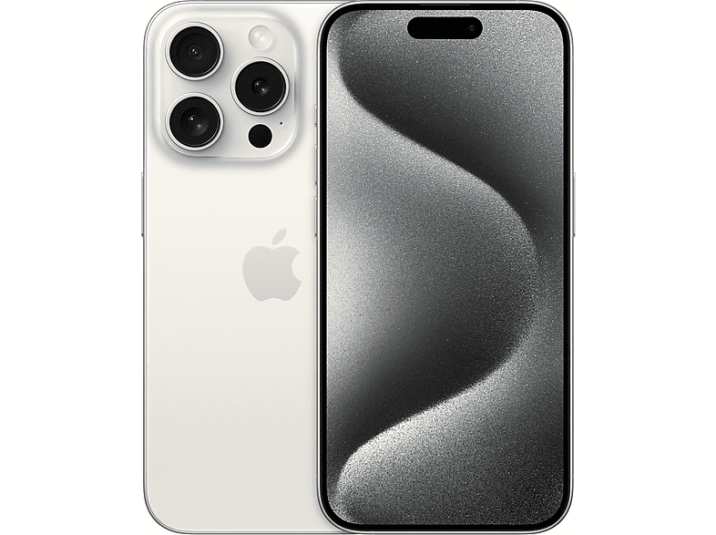 Apple iPhone 15 Pro Titanio Blanco 512 GB 5G 6.1  Pantalla Super Retina XDR Chip A17 Bionic iOS
