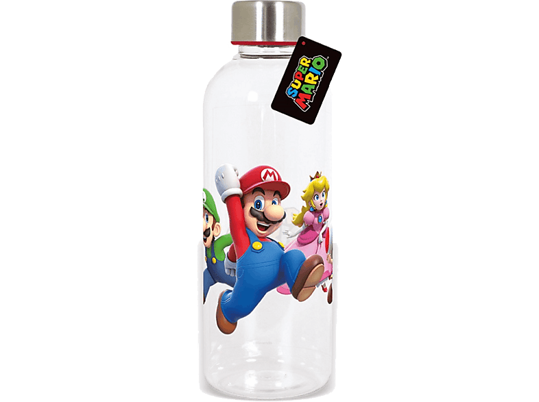 Sherwood Super Mario y sus amigos 850 ml Plástico libre de BPA Tapón rosca metálico
