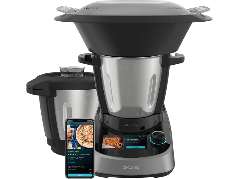 Cecotec Mambo Touch con Jarra Habana 1600W 3.3 l 37 Funciones SoftScreen TFT 5” Negro