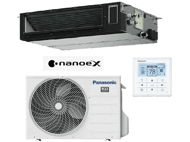 Panasonic KIT-140PF3Z5-6 12040 fg/h 14KW + NAOEX 25 CM Blanco
