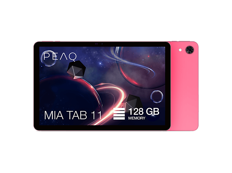 PEAQ MIA TAB 11 11 HD 4GB RAM 128 GB Android 15 WiFi 5 IPS Incell Allwinner A523 6.000mAh Rojo