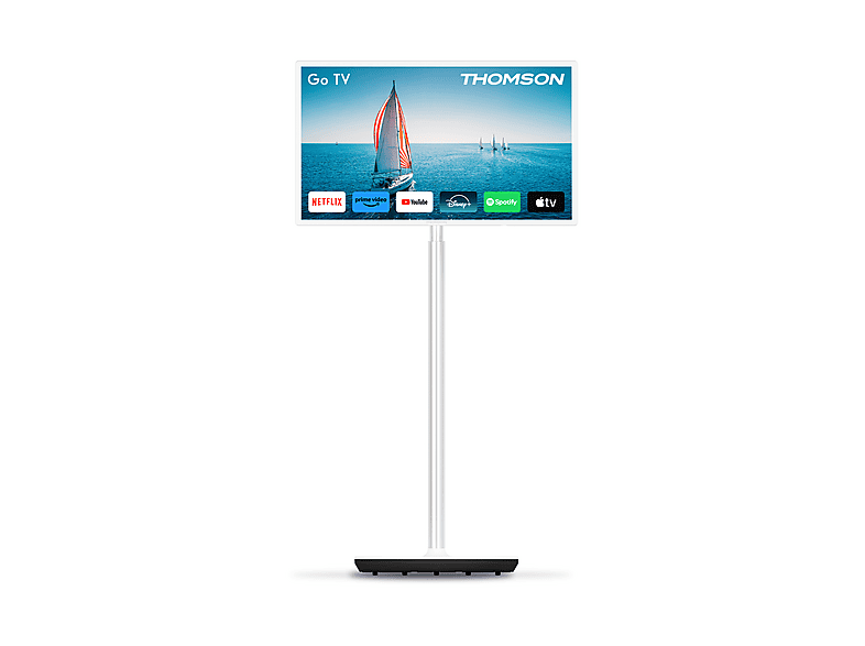 Thomson 32HA4M44/GO 32 Android TV 4h Autonomía Ruedas Blanco