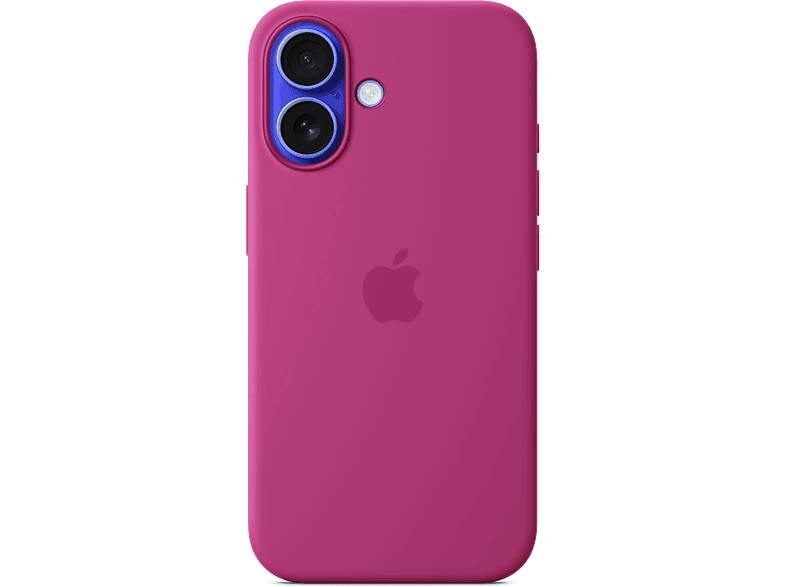 Apple Funda de silicona con MagSafe para iPhone 16 Fucsia