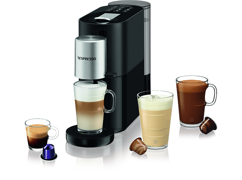 Krups XN8908 19 bar 1 l 1500 W Bebidas calientes y frías Espumador de leche Negro