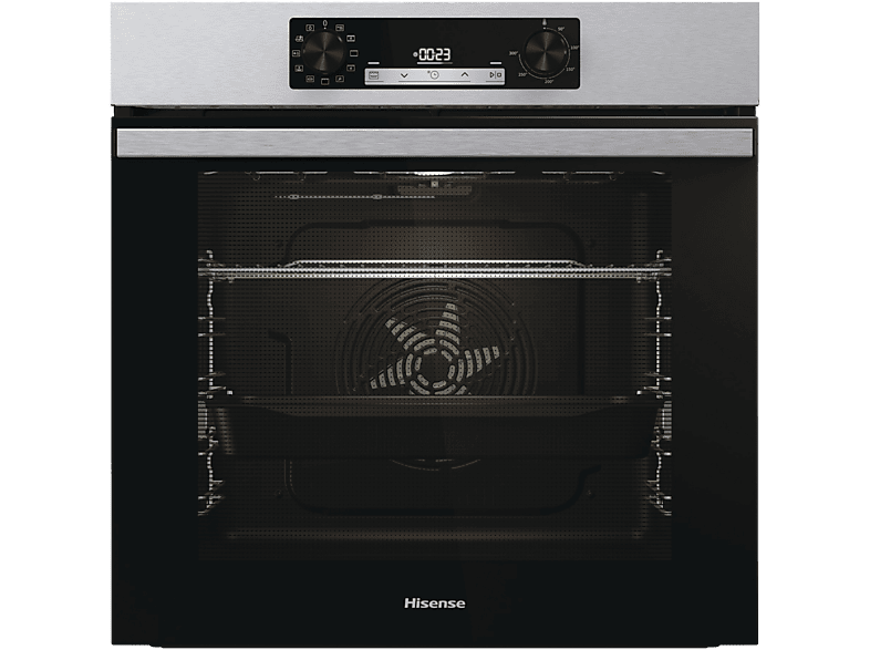 Hisense BI62216AXE2 Multifunción Hidrolítica 77 L Doble Grill 59.5 cm Acero Inox
