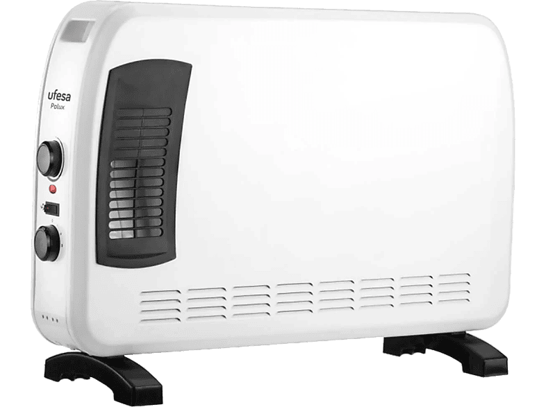 Ufesa Polux 2000W 3 Niveles de Potencia Hasta 20 m² Turbo Blanco