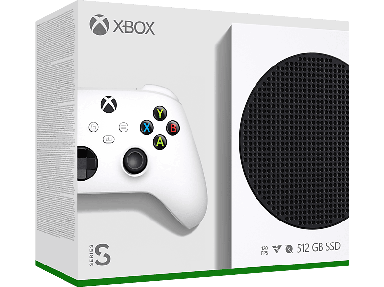 Microsoft Xbox Series S 512 GB SSD 1 Mando inalámbrico Blanco