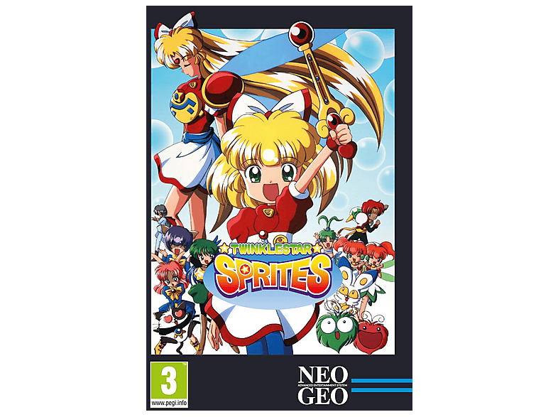Cartucho juego retro Neo Geo: Twinkle Star Sprites