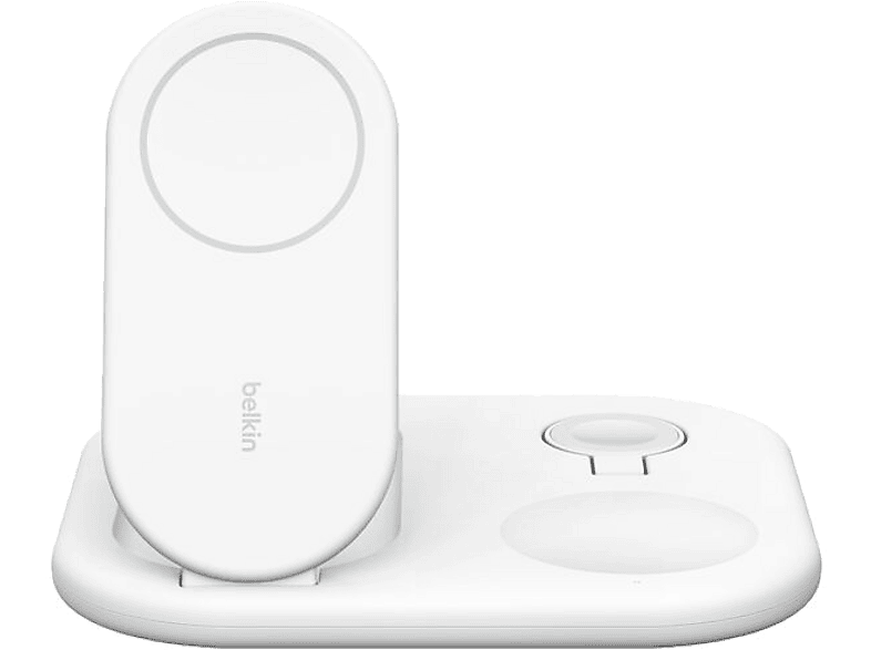 Belkin BoostCharge Qi2 Carga Universal con dispositivos que funcionen con el estándar Qi2 15W Blanco
