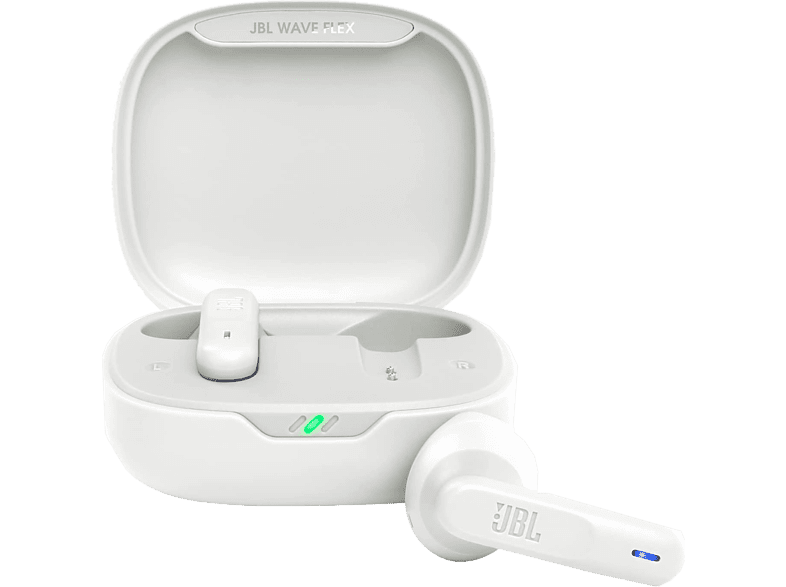 JBL Wave Flex Autonomía 32 h Resistencia Agua IP54 Blanco