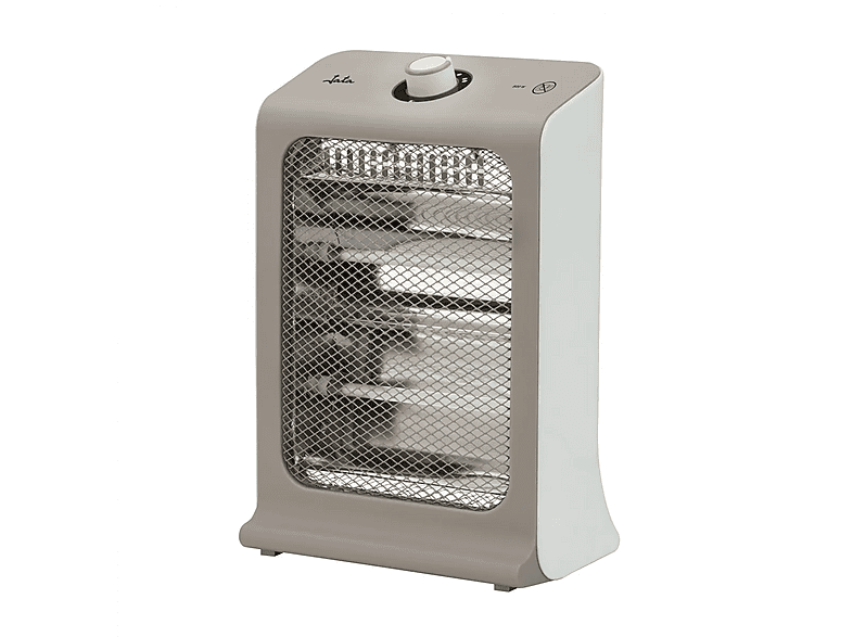 Jata JCES2460 800W 2 Barras de Cuarzo 2 Ajustes de Potencia Seguridad Antivuelco Asa de Transporte Blanco