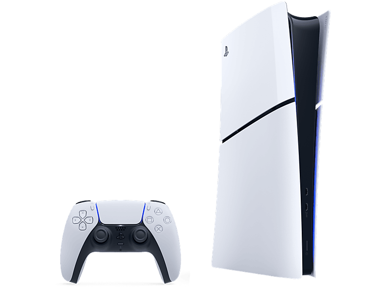 Sony PlayStation 5 Slim Digital Edition 1 TB SSD 4K 1 mando Chasis D Blanco