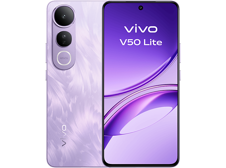 vivo V50 Lite Fantasy Purple 256 GB 8 GB RAM 6.77 AMOLED Qualcomm Snapdragon 685 6500mAh