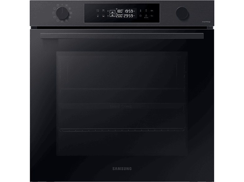 Samsung Dual Cook  NV7B4430ZAB/U1 Multifunción Pirolítico 76l 59.5 cm Función WiFi con SmartThings Negro