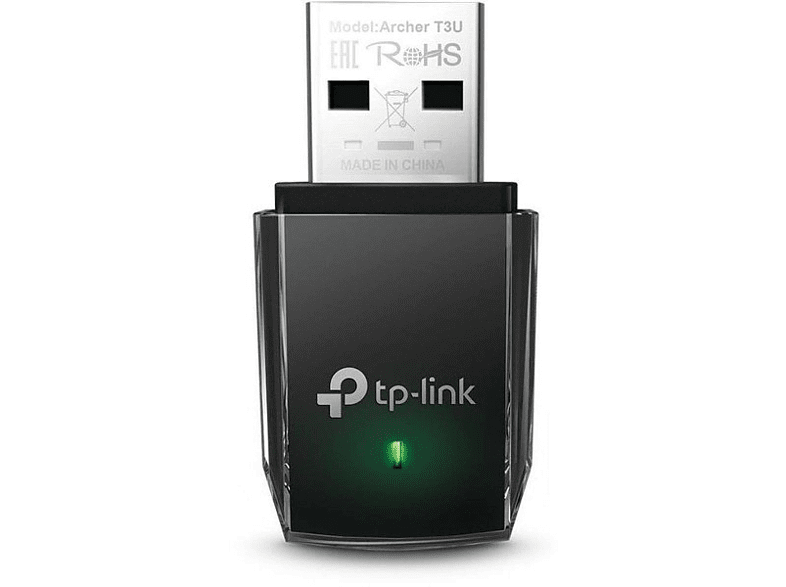 TP-Link Archer T3U AC1300 Doble Banda 1300Mbps MU-MIMO USB 3.0 Negro