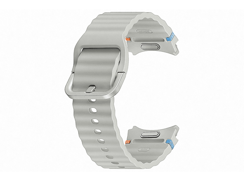 Samsung Sport Band Reemplazo Fácil Textura suave Talla S/M Plata