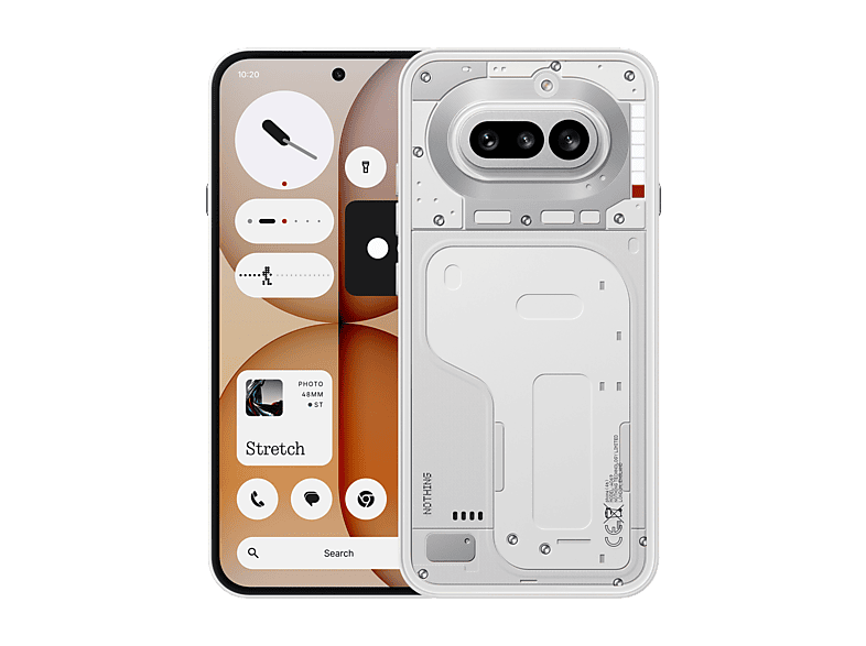 Nothing Phone 4a Blanco 128GB 8GB RAM 6.78 AMOLED LTPS flexible Snapdragon 7s Gen 4 5400 mAh