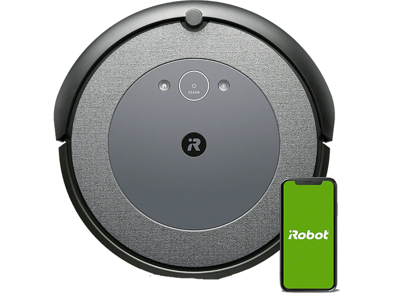 IROBOT Roomba I5 33 W 0.4 l Dirt detected 2 cepillos Limpieza por voz Gris