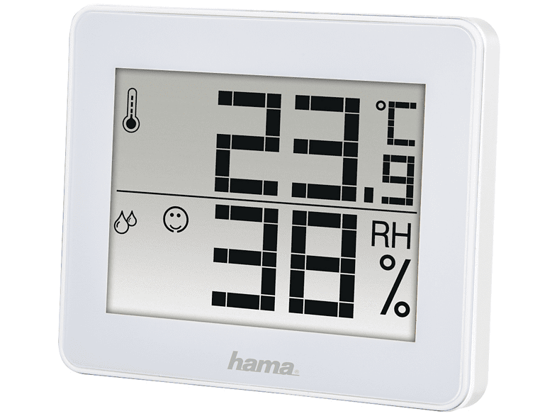 Hama TH-130 Digital Temperatura y humedad interior Blanco