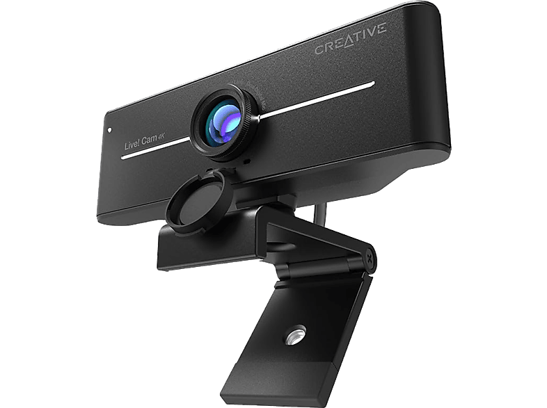 Creative Cam Sync 4Km UHD Gran angular Micrófonos integrados Negro