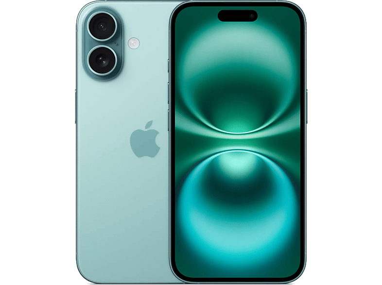 Apple iPhone 16 Verde azulado 256 GB 5G 6.1  OLED Super Retina XDR Chip A18 Bionic iOS