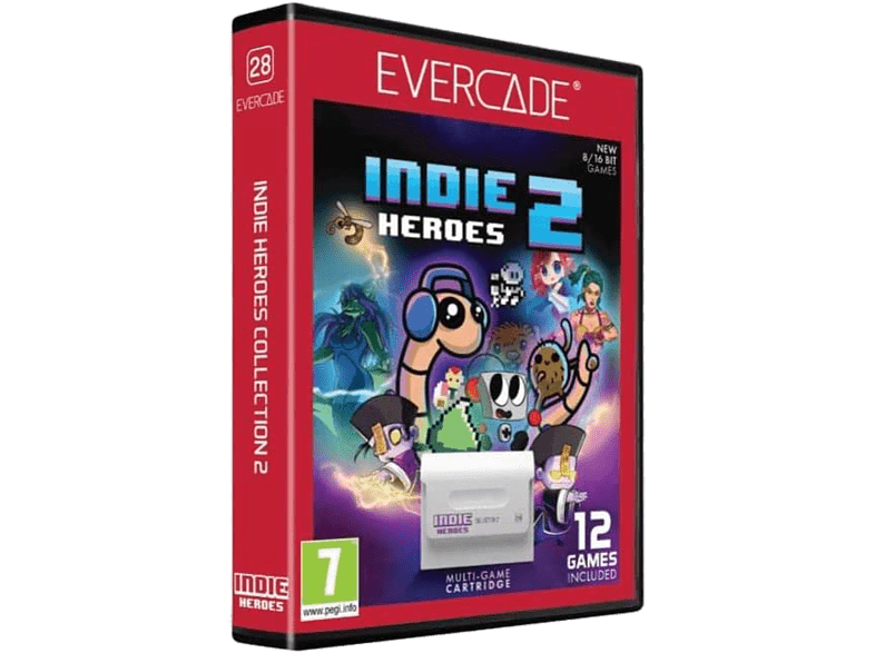 Cartucho Evercade Indie Heroes 2
