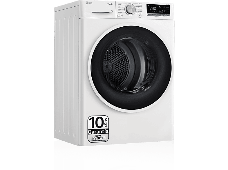 LG RH90V5AV6N Independiente 9 kg 14 programas Blanco