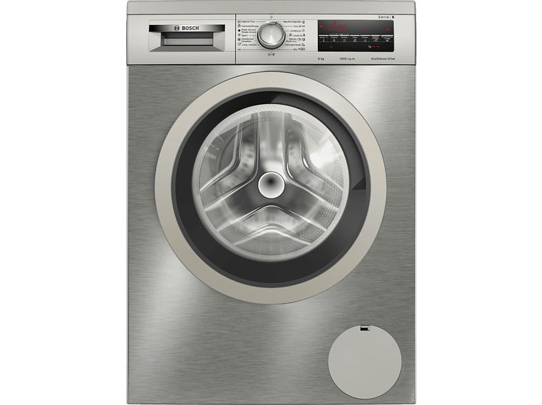 Bosch WUU28T8XES 8 kg 1.400 rpm 15 programas Inox