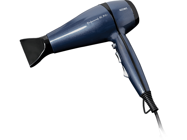 Koenic KHD 2224 AC 2200 W 3 Temperaturas 2 Velocidades Difusor incluido Tecnología iónica Azul