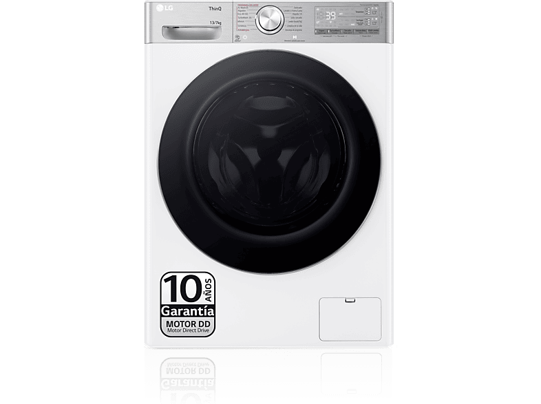 LG F4DR9513A2W 13 Kg + 7 Kg 1400 rpm 14 programas AI Direct Drive™ TurboWash™360 Autodosificación Blanco