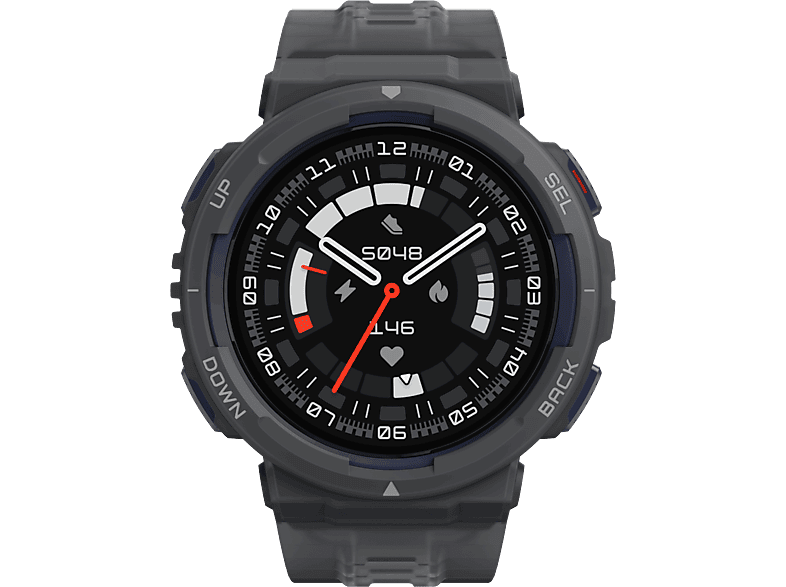 Amazfit Active Edge Pantalla 1.32 Autonomía hasta 14 días Plástico bicolor Gris