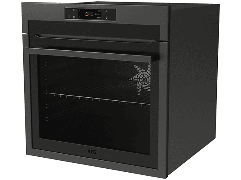 AEG BPE748380T Multifunción Pirolítico 71 l Sonda térmica Asistente de cocción Control táctil 60 cm Negro mate