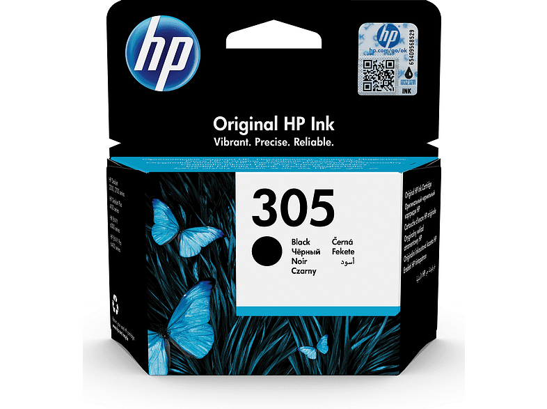 Original HP 305 Negro 3YM61AE