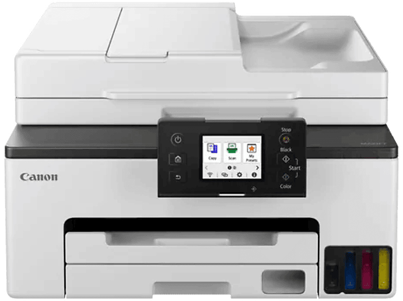 Canon Maxify GX1050 Depósito de tinta rellenable 15 ppm Wi-Fi Ethernet impresión copia escaneo y nube Blanco
