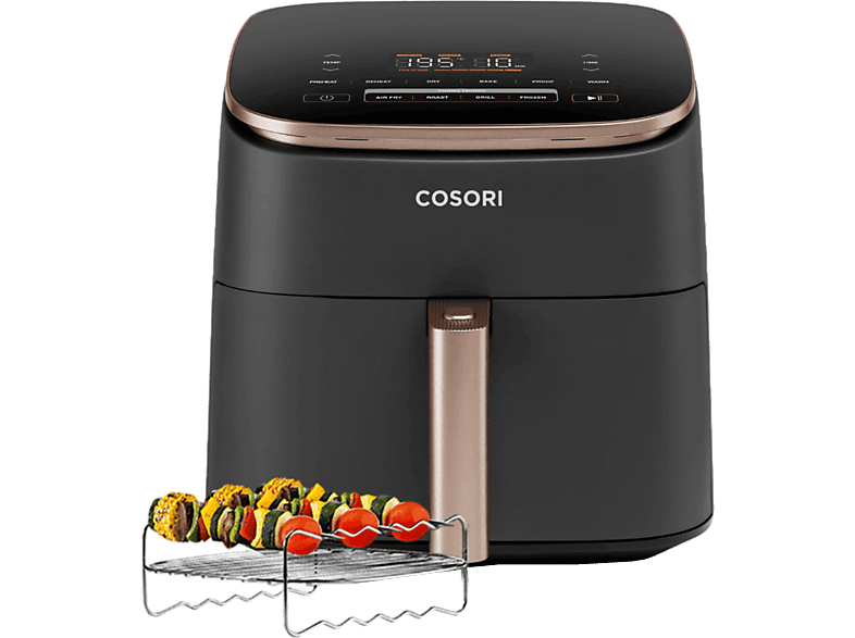 Cosori Turbo Blaze Chef Edition 1725 W 6 l Hasta 230 °C Pantalla táctil 5 velocidades Negro