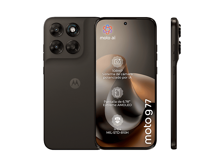 motorola moto g77 PANTONE Black Olive 512GB 8GB RAM 6.8  Extreme AMOLED MediaTek Dimensity 6400 5200 mAh