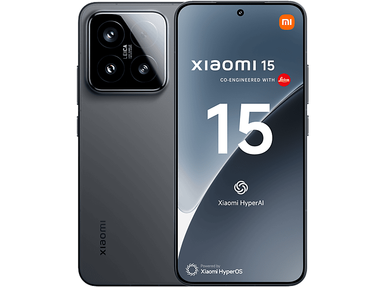 Xiaomi 15 Negro 512 GB 12 GB RAM 6.36 AMOLED CrystalRes Snapdragon® 8 Elite 5240 mAh
