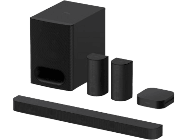 Sony BRAVIA Theatre System 6 (HTS60) 5.1 sonido surround 1000W Altavoces traseros Subwoofer Dolby Atmos AI Voice Zoom 3 DSEE