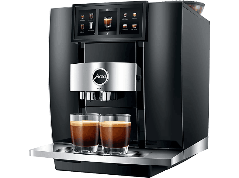 Jura Giga 10 2300W 15 bar 35 especialidades 2 molinillos 2 tazas Negro