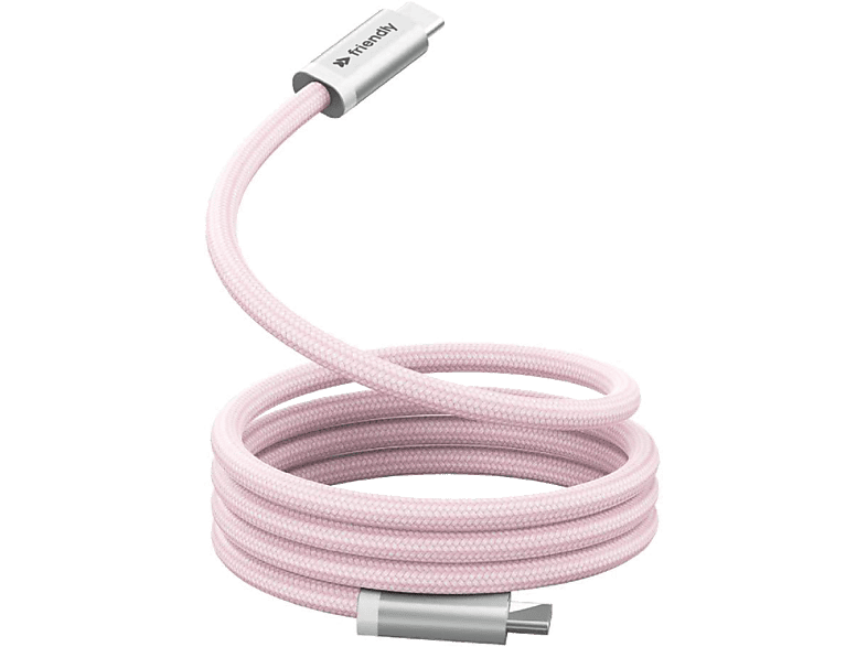 Friendly License FRCAB009 Tipo C 60W Rosa