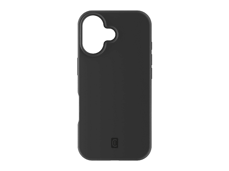 CellularLine SENSATION+ Para iPhone 17 Acabado soft-touch Interior de microfibra Tecnología antibacteriana Negro