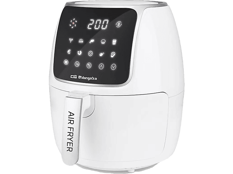 Orbegozo Gran Cheff FDR64 1500 W 4 l Temporizador 10 programas Cubeta extraíble Blanco