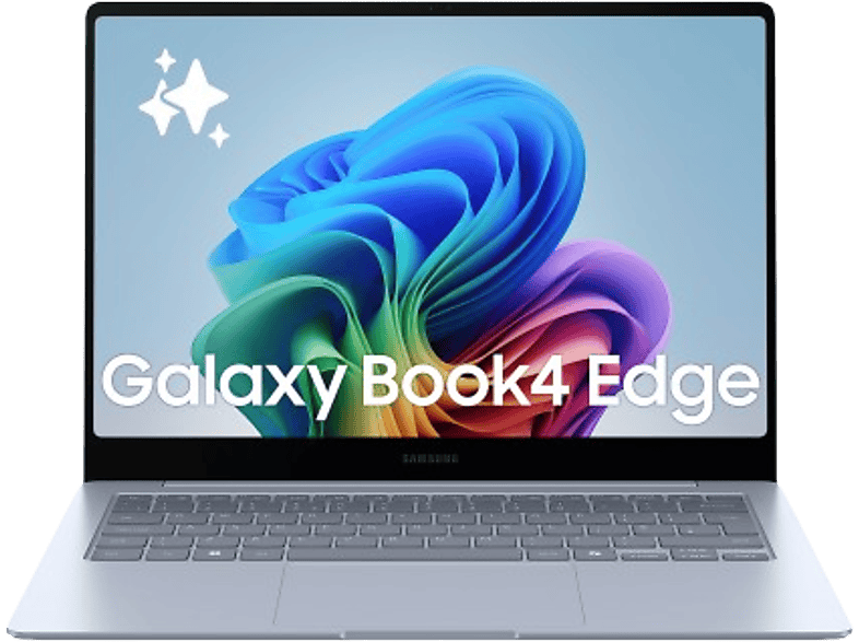 Samsung Galaxy Book4 Edge Copilot+ PC 14 WQXGA Snapdragon® X1E80100 45 TOPS 16GB RAM 512 GB Adreno™ GPU W11H Sapphire Blue