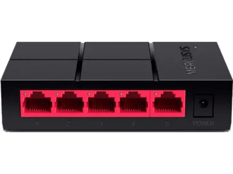 Mercusys MS105G 5 puertos Ethernet 1000 Mbps Negro