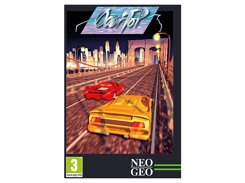 Cartucho juego retro Neo Geo: Over Top