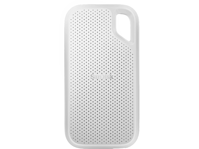 SanDisk Extreme Portable SSD 2.5 Hasta 1050 MB/s NVMe USB 3.2 IP65 Blanco