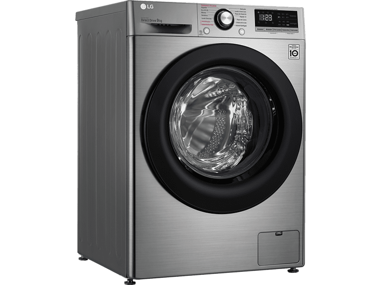 LG F4WV309S6SA 9 kg 1400 rpm 14 programas Inoxidable antihuellas