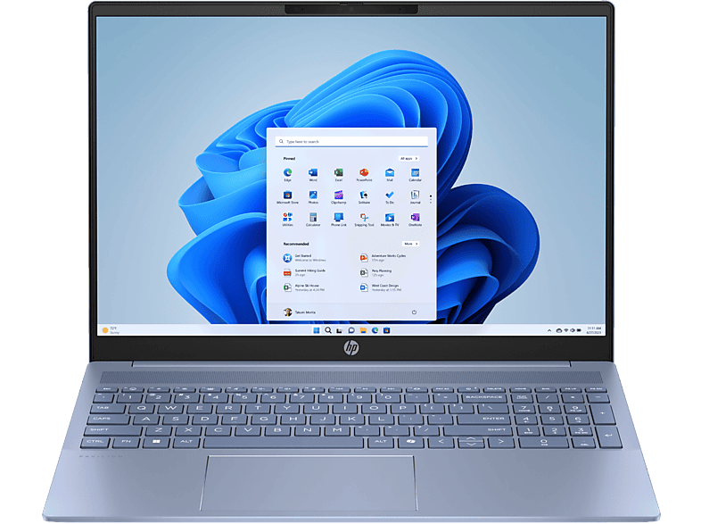 HP Pavilion  16-af0010ns 16 2K Intel® Core™ Ultra 5-125U 16GB RAM 512GB SSD Gráficos Intel® Windows 11 H Celeste