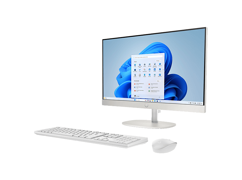HP 24-cr1007ns 23.8 Full HD Intel® Core™ Ultra 5 125U 16 GB RAM 512 GB SSD UHD Graphics Sin sistema operativo Blanco